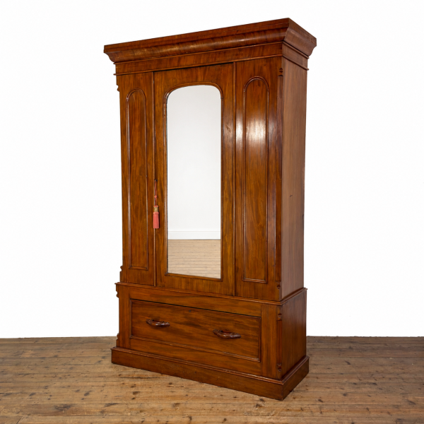 M-6624 Antique Victorian Mahogany Ward (1)