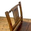 M-6743b Antique Set of Three Welsh Oak Farmhouse Chairs (15)