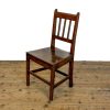 M-6743b Antique Set of Three Welsh Oak Farmhouse Chairs (18)