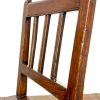 M-6743b Antique Set of Three Welsh Oak Farmhouse Chairs (19)