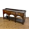 M-6912B Antique 19th Century Oak Dresser Base (7)