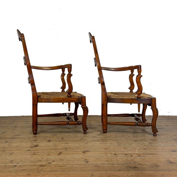 M-6913B Pair of French Provincial Armchairs (10)