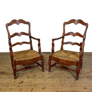 M-6913B Pair of French Provincial Armchairs (5)