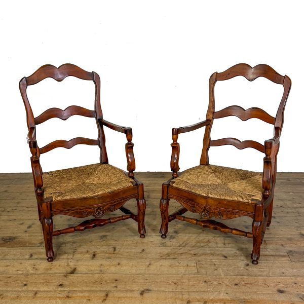 M-6913B Pair of French Provincial Armchairs (5)