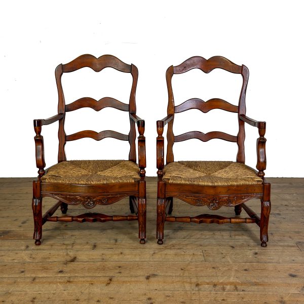 M-6913B Pair of French Provincial Armchairs (6)