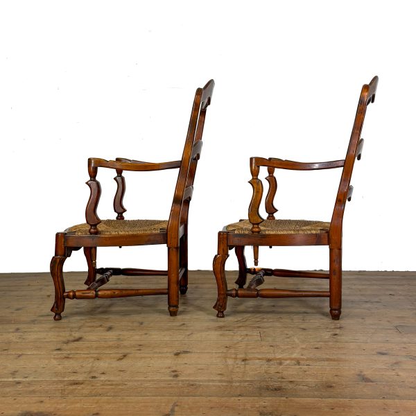 M-6913B Pair of French Provincial Armchairs (8)