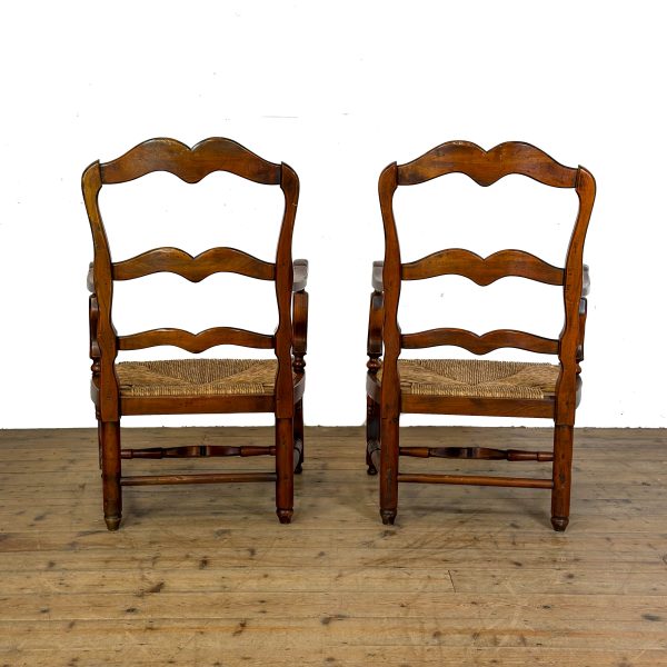 M-6913B Pair of French Provincial Armchairs (9)