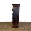 M-6923 Antique Carved Oak Open Bookcase (4)