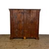 M-6923 Antique Carved Oak Open Bookcase (6)