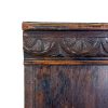 M-6923 Antique Carved Oak Open Bookcase (9)