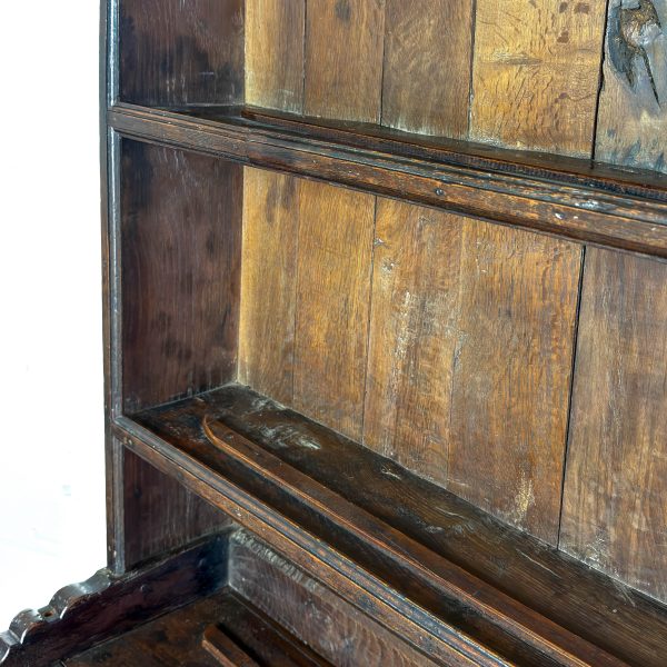 M-6929B Antique 18th Century Welsh Oak Dresser (3)
