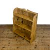 M-6958 Antique Small Pine Waterfall Bookcase (1)