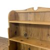 M-6958 Antique Small Pine Waterfall Bookcase (3)
