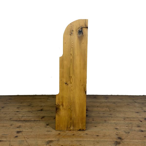 M-6958 Antique Small Pine Waterfall Bookcase (5)