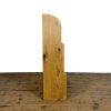 M-6958 Antique Small Pine Waterfall Bookcase (7)