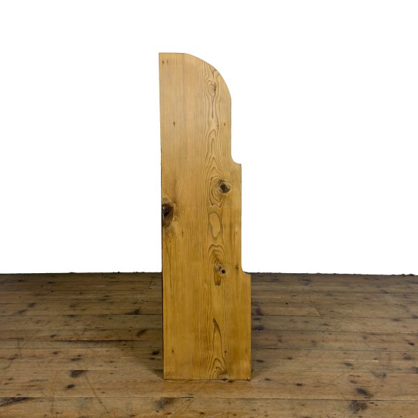M-6958 Antique Small Pine Waterfall Bookcase (7)