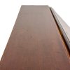 M-6960 Antique Edwardian Small Mahogany Bureau (1)