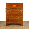M-6960 Antique Edwardian Small Mahogany Bureau (10)