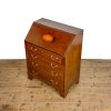 M-6960 Antique Edwardian Small Mahogany Bureau (11)