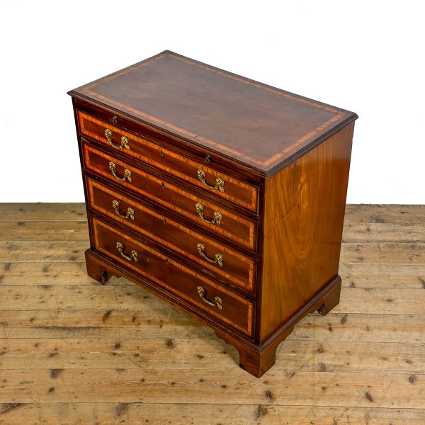 M-6962 Antique Mahogany Bachelor’s Chest of Drawers (3)