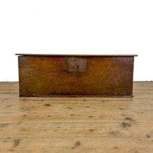M-6964 Antique 18th Century Oak Bible Box (2)