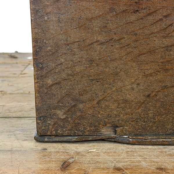 M-6964 Antique 18th Century Oak Bible Box (3)