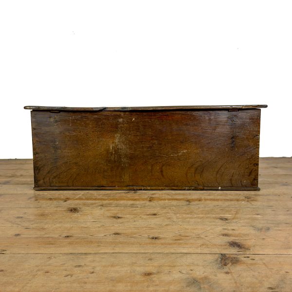 M-6964 Antique 18th Century Oak Bible Box (5)