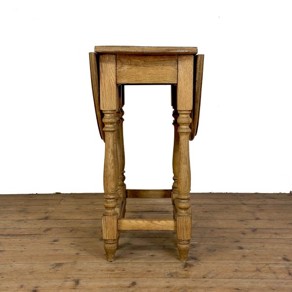 M-6970A Antique Stripped Oak Gateleg Table (2)