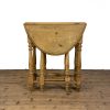 M-6970A Antique Stripped Oak Gateleg Table (4)