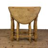 M-6970A Antique Stripped Oak Gateleg Table (6)