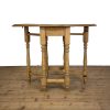 M-6970A Antique Stripped Oak Gateleg Table (8)
