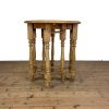 M-6970A Antique Stripped Oak Gateleg Table (9)