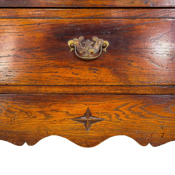 M-6973 Traditional Oak Welsh Dresser 5