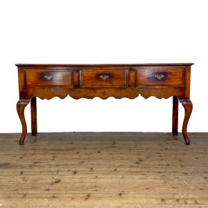 M-6973A 20th Century Oak Dresser Base (2)