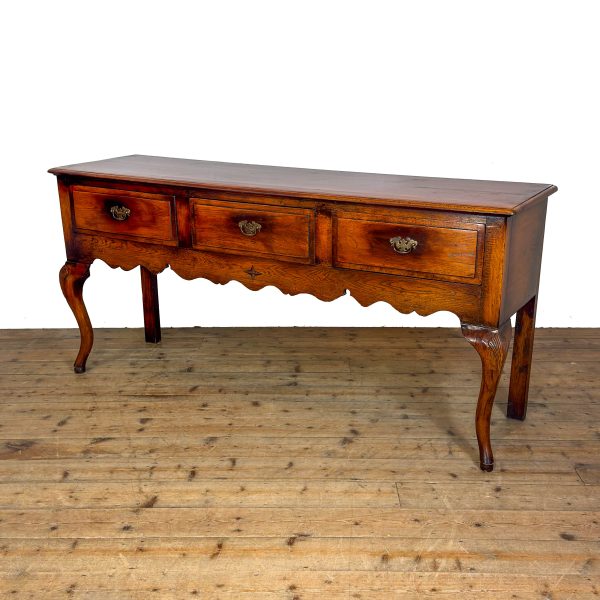 M-6973A 20th Century Oak Dresser Base (5)
