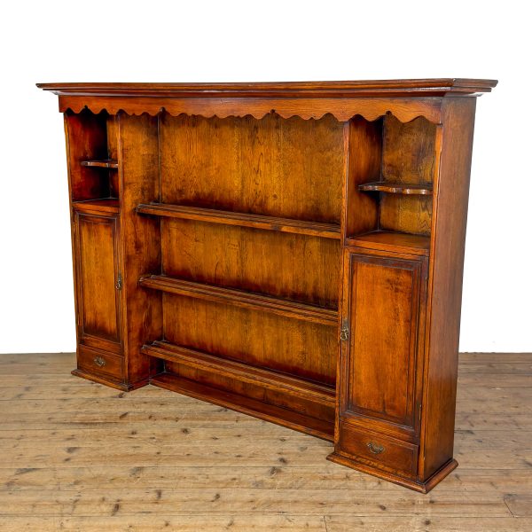 M-6973B 20th Century Oak Welsh Dresser Rack (6)