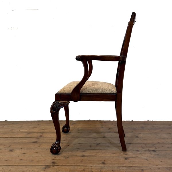 M-6975 Set of Six Gillows Mahogany Chippendale Style Di (11)