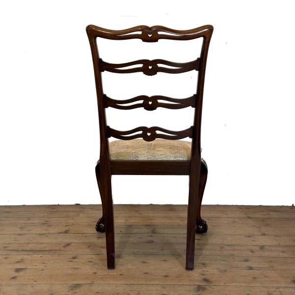 M-6975 Set of Six Gillows Mahogany Chippendale Style Di (7)