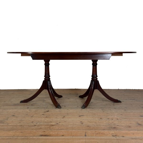 M-6976 20th Century Mahogany Extending Dining Table (1)