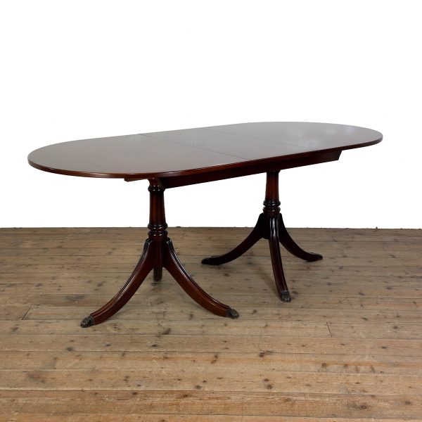 M-6976 20th Century Mahogany Extending Dining Table (11)