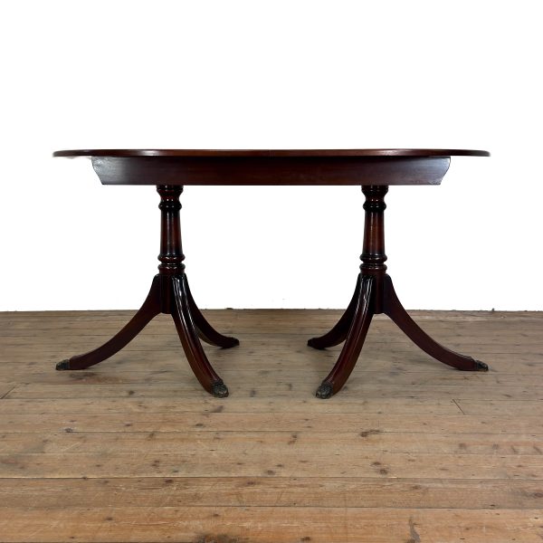 M-6976 20th Century Mahogany Extending Dining Table (2)
