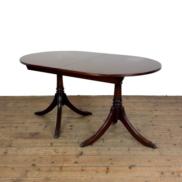 M-6976 20th Century Mahogany Extending Dining Table (3)