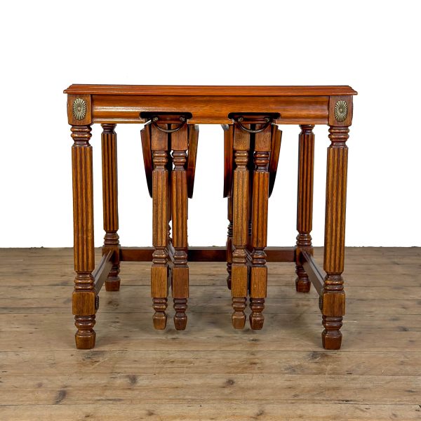 M-6977 Vintage Nest of Three Coffee Tables (2)