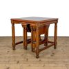 M-6977 Vintage Nest of Three Coffee Tables (6)