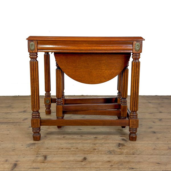 M-6977 Vintage Nest of Three Coffee Tables (7)