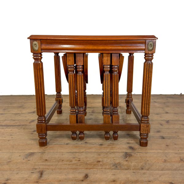 M-6977 Vintage Nest of Three Coffee Tables (8)