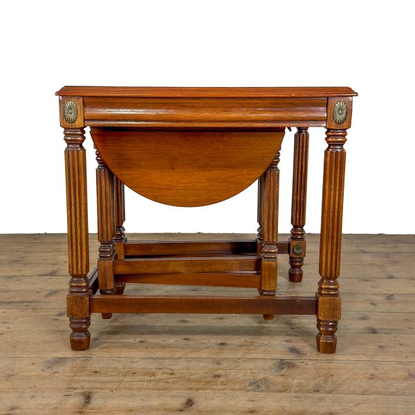 M-6977 Vintage Nest of Three Coffee Tables (9)
