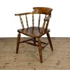 M-6978 Antique Smoker’s Bow Captain’s Chair (2)
