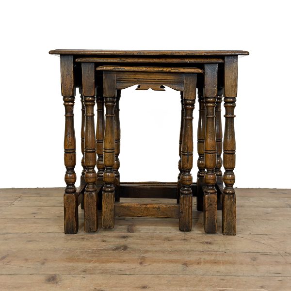 M-6980 Vintage Oak Nest of Tables (2)