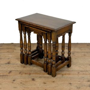 M-6980 Vintage Oak Nest of Tables (3)
